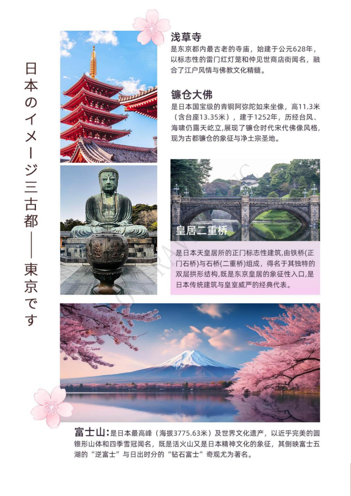 （3月樱花季）日本印象三古都10天8晚之旅私享团（B团）4